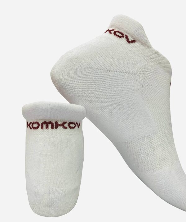 Socks white "Komkov" Latvia