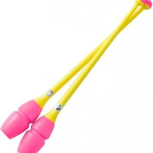 Булавы Chacott FIG col. 050 White x Light Orange 410mm