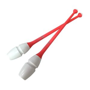 Булавы Chacott FIG col. 050 White x Light Orange 410mm